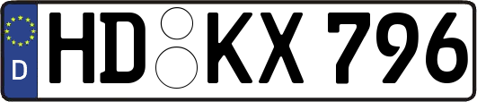 HD-KX796