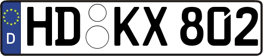HD-KX802