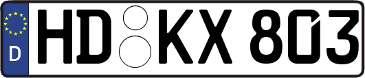 HD-KX803