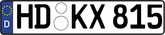 HD-KX815