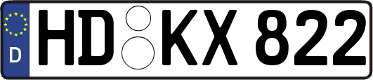 HD-KX822