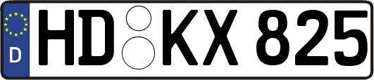 HD-KX825