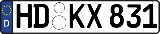 HD-KX831