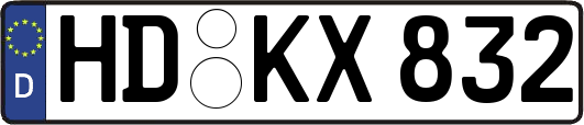HD-KX832