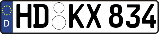 HD-KX834