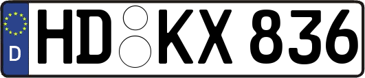 HD-KX836