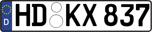 HD-KX837