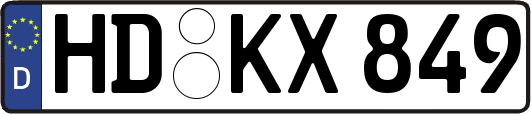 HD-KX849