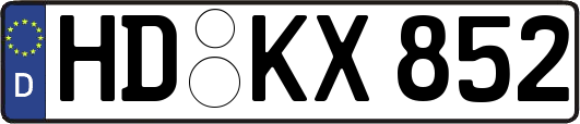 HD-KX852