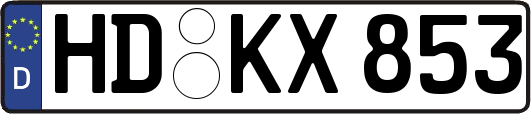 HD-KX853
