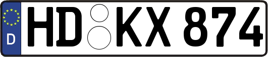 HD-KX874