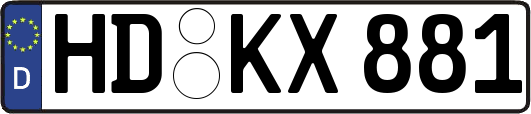 HD-KX881