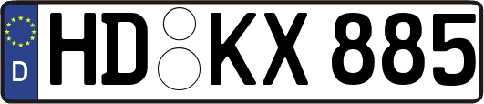 HD-KX885