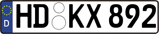 HD-KX892