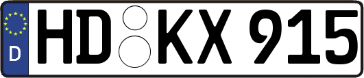 HD-KX915