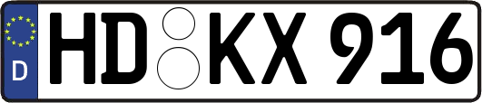 HD-KX916