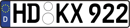 HD-KX922