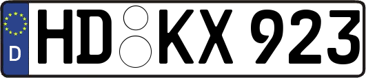 HD-KX923