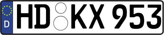 HD-KX953