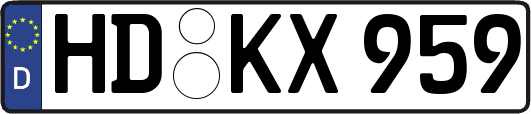 HD-KX959
