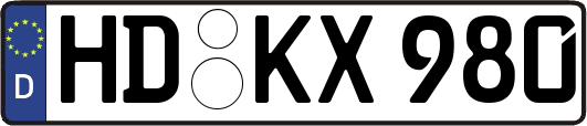 HD-KX980