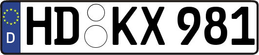 HD-KX981