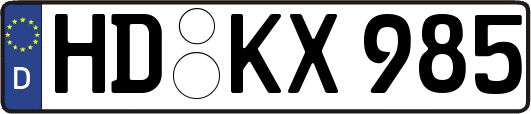 HD-KX985