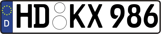 HD-KX986