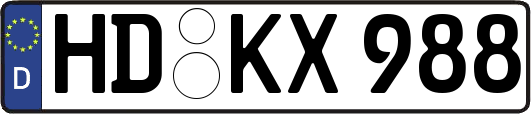 HD-KX988