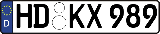 HD-KX989