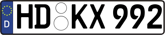 HD-KX992