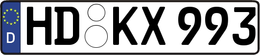 HD-KX993