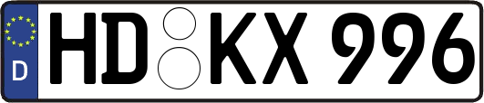HD-KX996