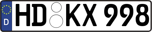 HD-KX998