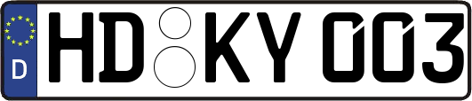 HD-KY003