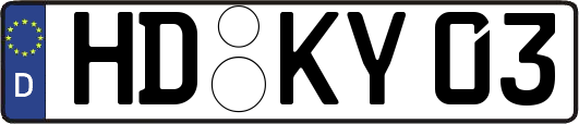 HD-KY03