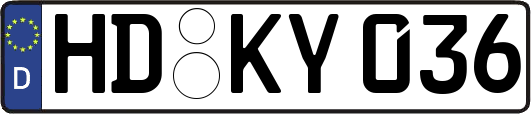 HD-KY036