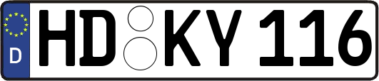 HD-KY116
