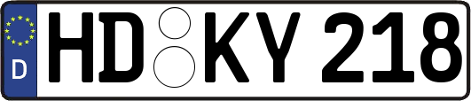 HD-KY218