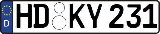 HD-KY231