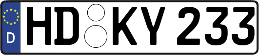 HD-KY233