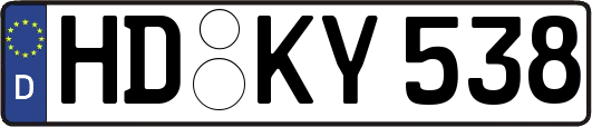 HD-KY538