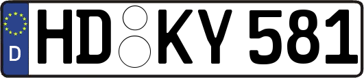 HD-KY581