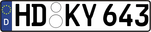 HD-KY643