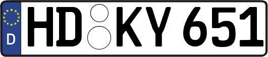 HD-KY651