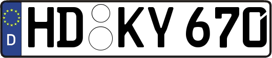 HD-KY670