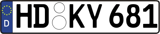 HD-KY681