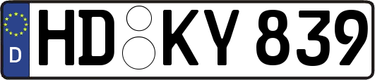 HD-KY839