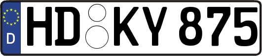 HD-KY875
