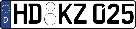 HD-KZ025